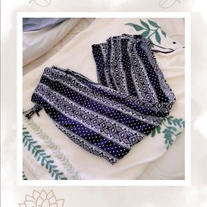 Beachy Patterned Pants